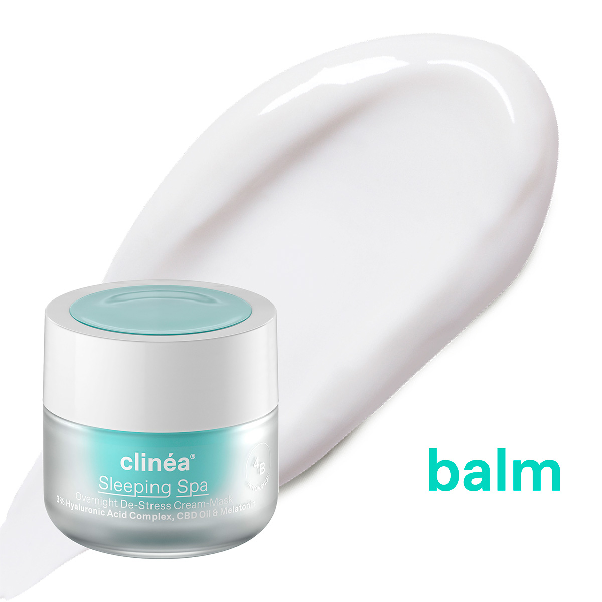 CLINEΑ - SLEEPING SPA Overnight De-Stress Cream-Mask - 50ml